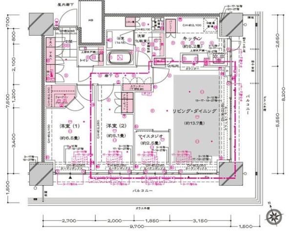 横浜市港北区綱島東１丁目のマンション