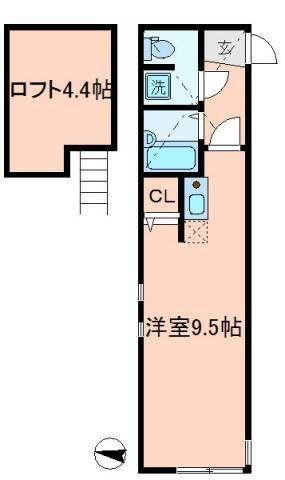 川崎市中原区上小田中３丁目のアパート
