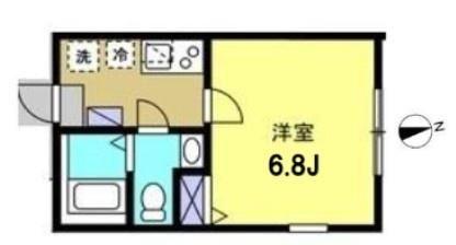 川崎市中原区下小田中３丁目のアパート