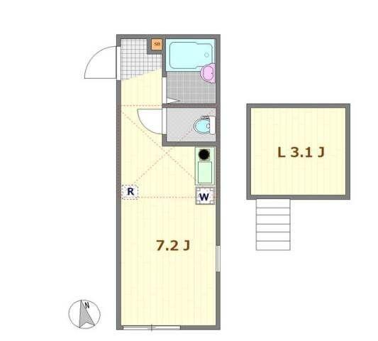 川崎市高津区二子４丁目のアパート