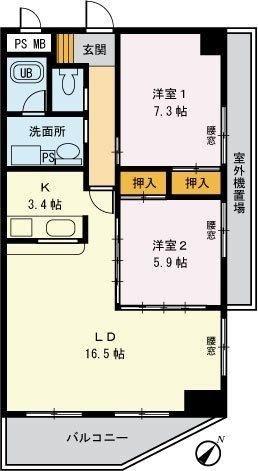 川崎市高津区下作延２丁目のマンション