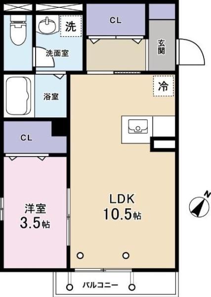 大田区西蒲田３丁目のアパート