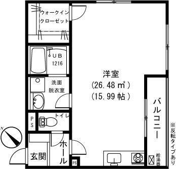 横浜市神奈川区片倉５丁目のアパート