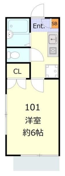 横浜市港北区箕輪町１丁目のアパート