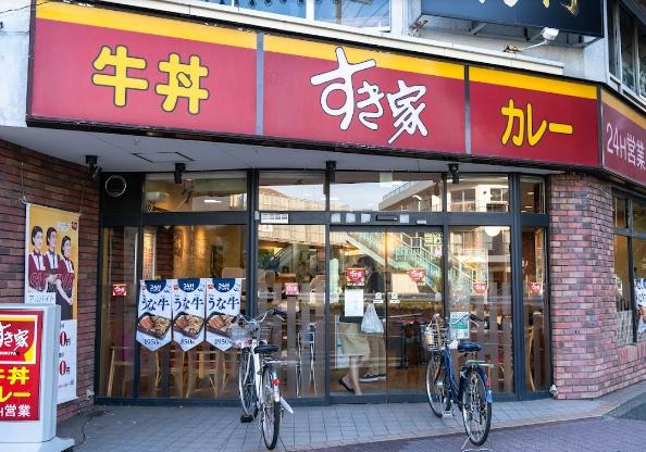 大田区多摩川１丁目のマンション(すき家環八矢口渡店)