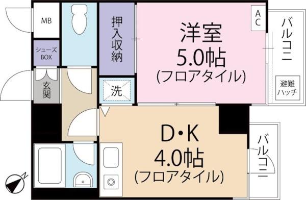 横浜市神奈川区六角橋２丁目のマンション