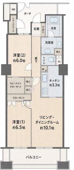 川崎市中原区新丸子東３丁目のマンション