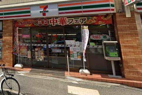 川崎市幸区紺屋町のアパート(セブンイレブン川崎神明町店)