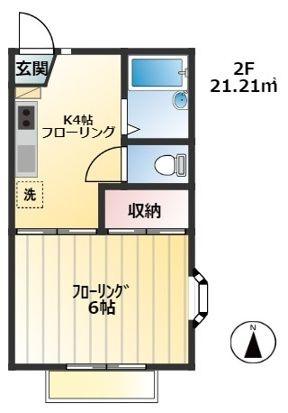 川崎市中原区木月１丁目のアパート