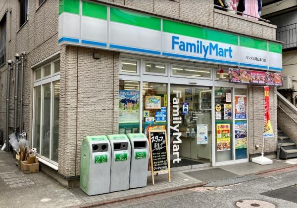 目黒区大岡山２丁目のアパート(ファミリーマートサンズ大岡山北口店)