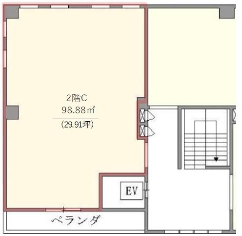 グランウィル武蔵小杉　2階C号室（クリニック専用）
