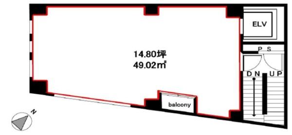 AX六本木ビル　2階　店舗