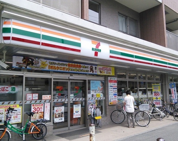 川崎市中原区上丸子八幡町のマンション(セブンイレブン川崎山王町1丁目店)