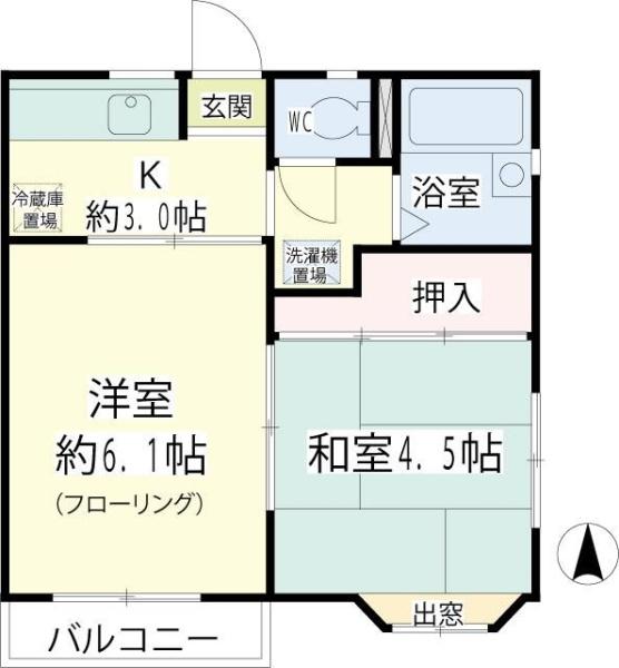 川崎市幸区南幸町１丁目のアパート