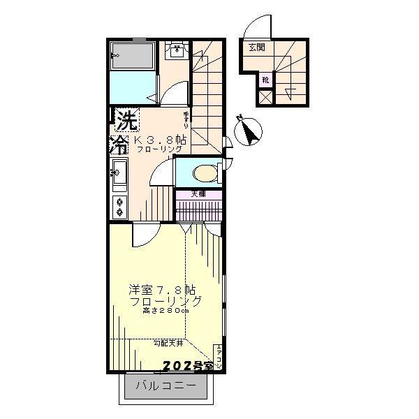 川崎市中原区下沼部のアパート
