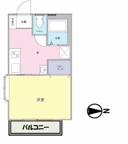 川崎市中原区小杉陣屋町２丁目のアパート