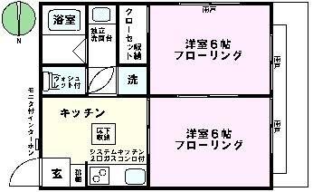 川崎市中原区苅宿のアパート
