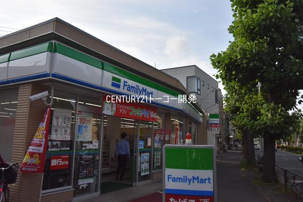 川崎市中原区中丸子のアパート(ファミリーマート川崎中丸子店)