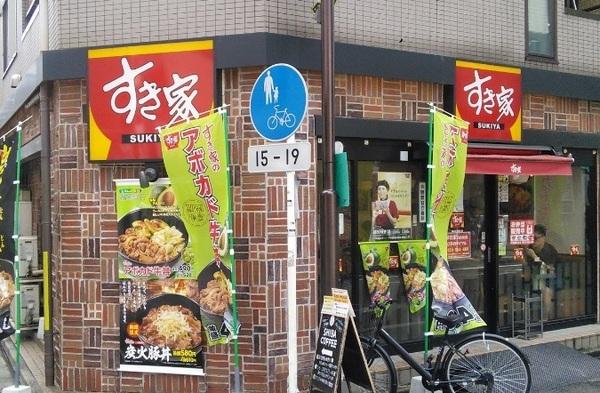 メゾン新丸子(すき家新丸子駅東口店)