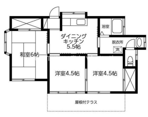 花の木貸家