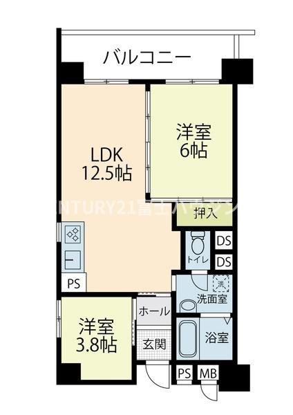 ドルフ磯子(間取り)