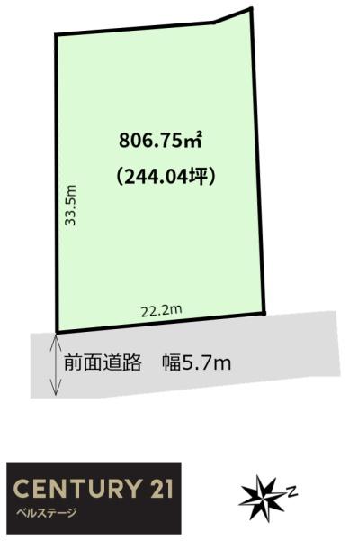 JR内房線　君津市常代　貸土地