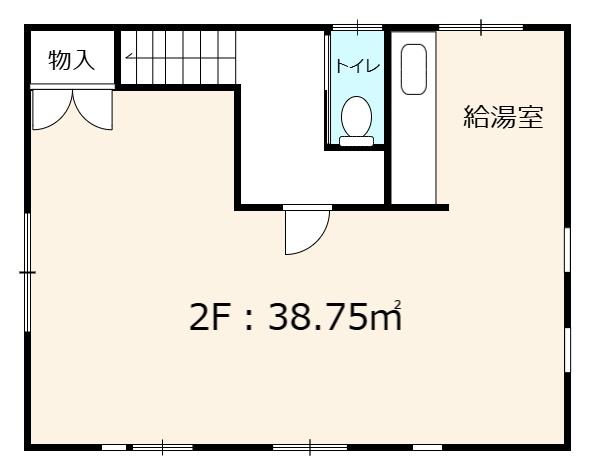 彦根市平田町店舗　2F