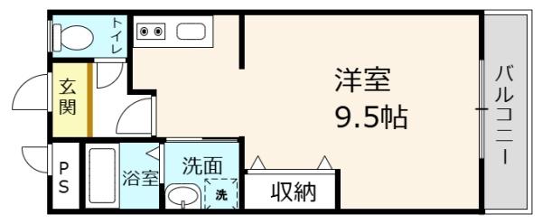 長浜市祇園町　サンコーポ303号室