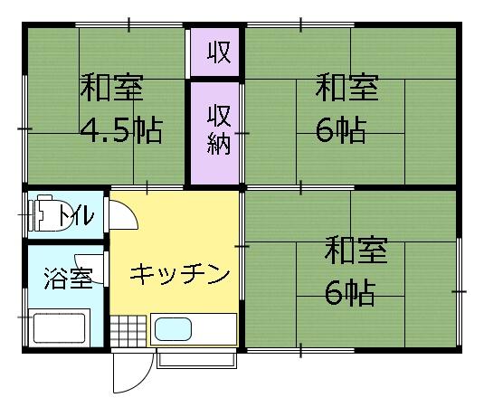 石巻市末広町の貸家