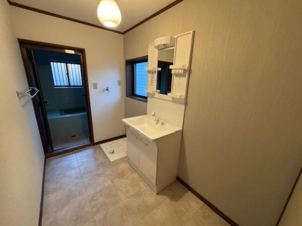 枚方市南中振1丁目の貸家(洗面台・洗面所)
