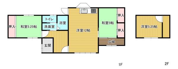 中の原1丁目　貸家