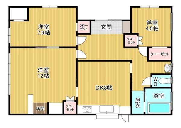 熊谷2丁目　貸家