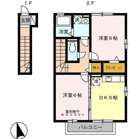 グランモア　ブルージュA棟