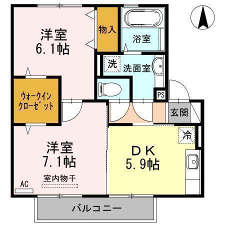 メゾンクレール広瀬B棟