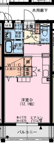 サンメゾン福島(間取り)