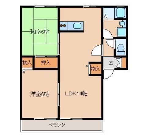 ローゼヒダカA棟