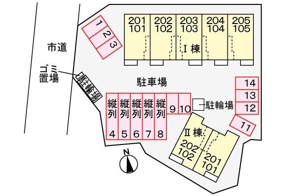宮崎市大字本郷北方のアパート