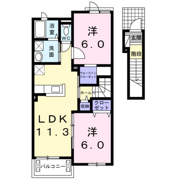 宮崎市新別府町のアパート
