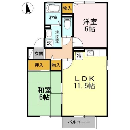 メゾンクレールA棟