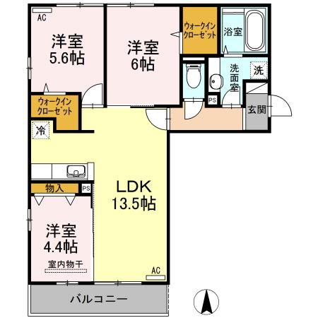 エスポアール・タカムラ3B棟
