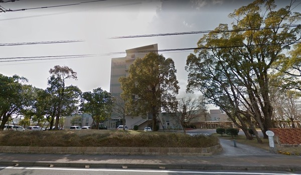 ファヴィオ博物館前(私立南九州大学宮崎キャンパス)