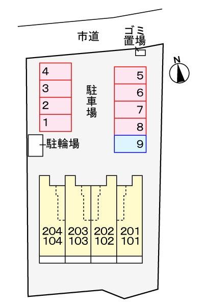 宮崎市大塚町のアパート