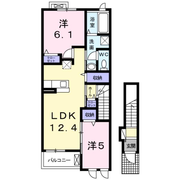 宮崎市大字熊野のアパート