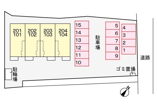 宮崎市大字熊野のアパート