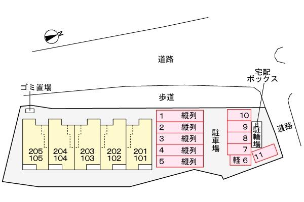 宮崎市高岡町五町のアパート