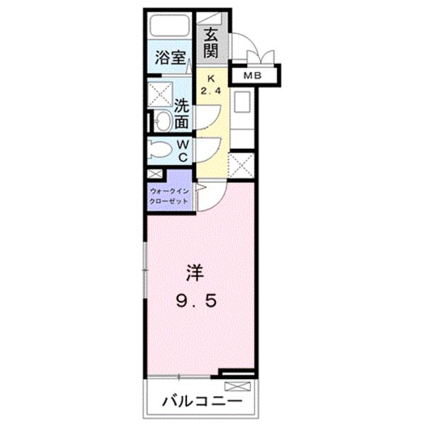 宮崎市西高松町のアパート