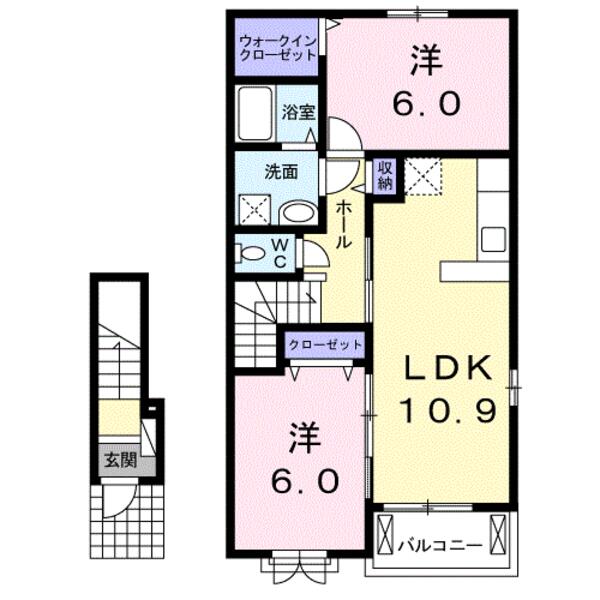 宮崎市大字島之内のアパート