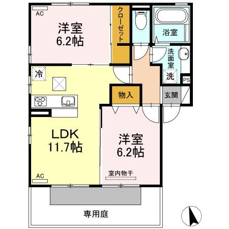 プラウド上田島A棟
