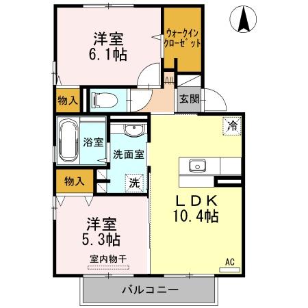 メゾンクレール広瀬A棟