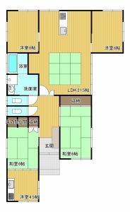 宮崎市花殿町の貸家